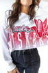 Nebraska Conway Crop Cropped Longsleeve