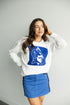 Duke Mascot Chenille Comfort Crewneck