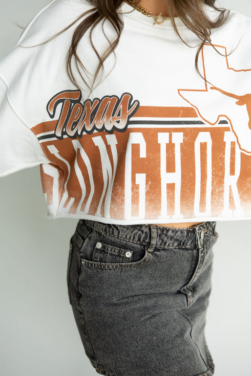Texas Conway Crop Cropped Longsleeve