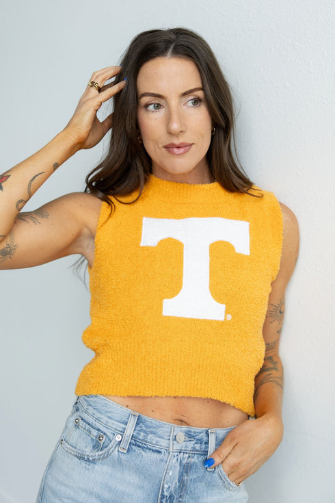 Tennessee Sweater Tank Cropped Sweater Tank