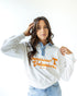 Tennessee Angel Script Screenprint Denim Collar Crew