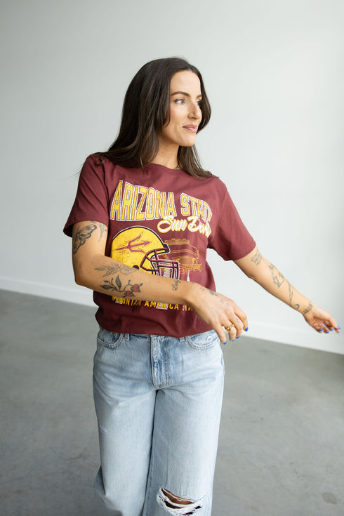 Arizona State Stadium Sketch Comfort T-Shirt