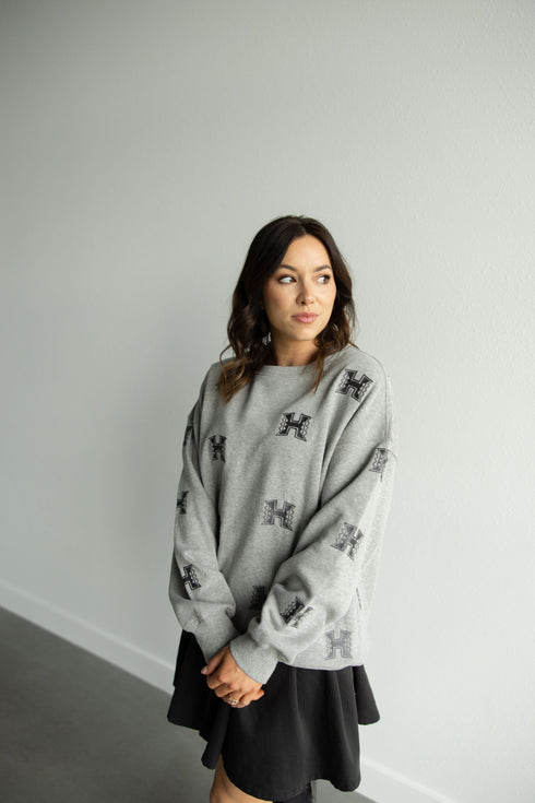 Hawaii Ritter Repeat Lantern Sleeve Crew