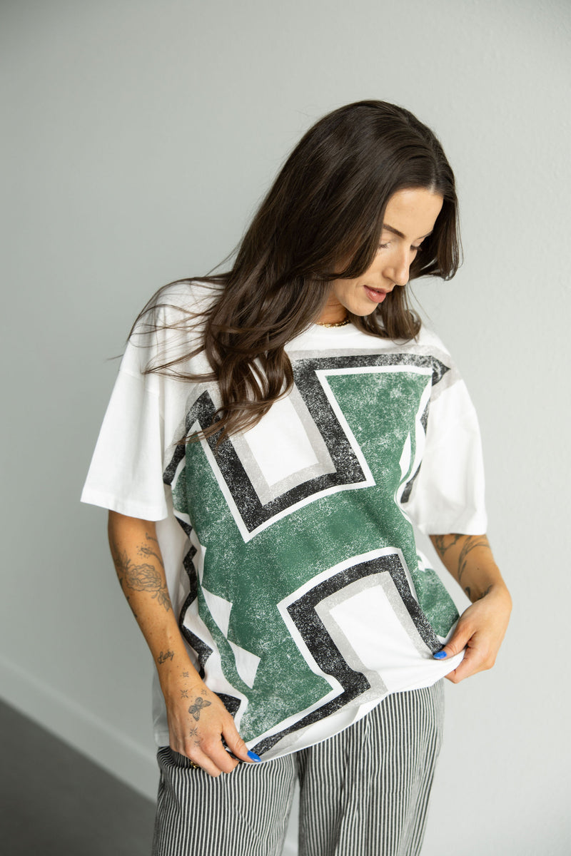 Hawaii Lawson Logo Oversized Tee – Gameday Social Apparel Co.