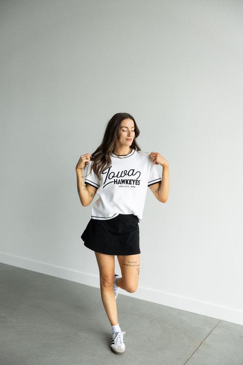 Iowa Clayton Classic Luxe Sweater Tee