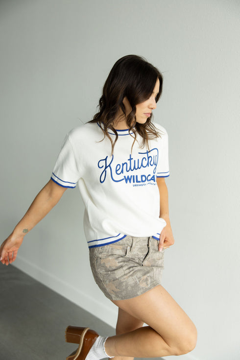 Kentucky Clayton Classic Luxe Sweater Tee