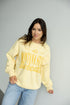 Montana State Perry Puff Lantern Sleeve Crew