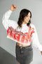 Nebraska Conway Crop Cropped Longsleeve