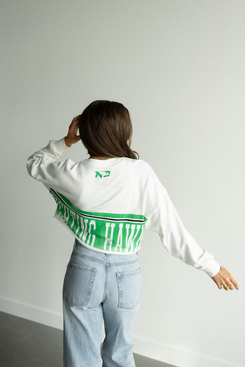 UND Conway Crop Cropped Longsleeve