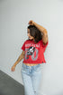 Ohio State Established Club Heavyweight Crop Tee