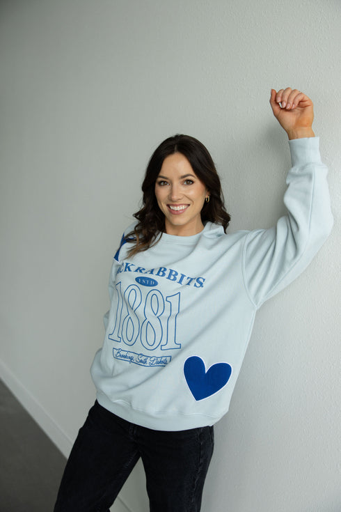 SD State Signature Mixed Applique Crew