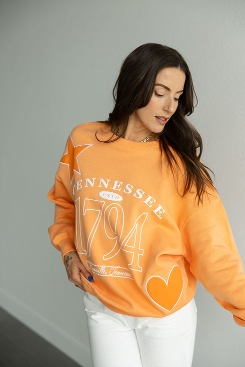 Tennessee Signature Mixed Applique Crew