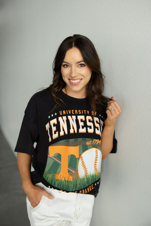 Tennessee Malone Multimedia Baseball OS Band Tee