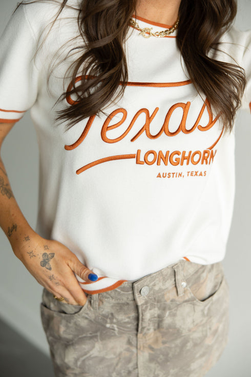 Texas Clayton Classic Luxe Sweater Tee