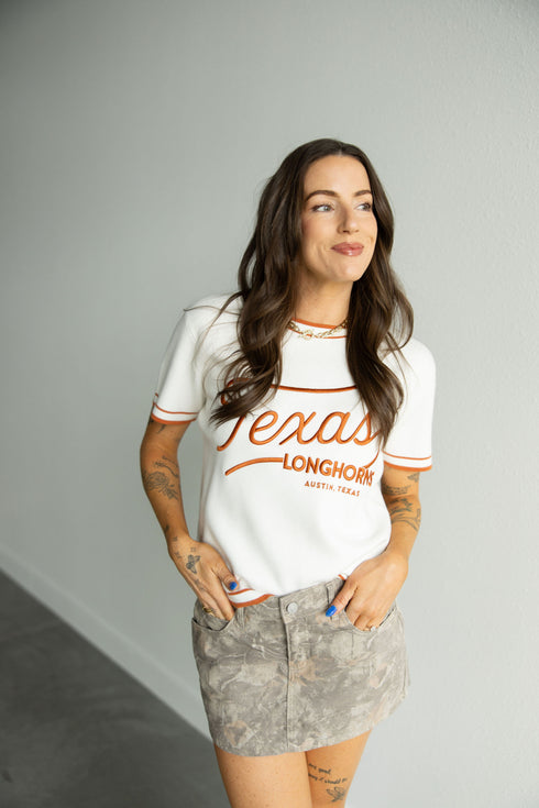 Texas Clayton Classic Luxe Sweater Tee