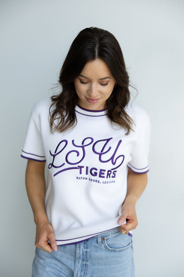 LSU Clayton Classic Luxe Sweater Tee