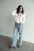 Tennessee Oversized Logo Patch Denim Collar Crew
