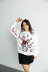 Georgia Bryant Bend Lantern Sleeve Crew