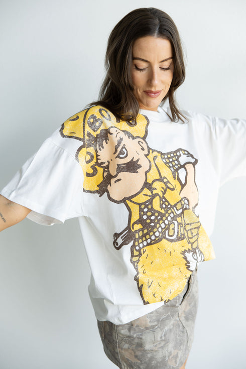 Wyoming Lawson Logo Oversized Tee