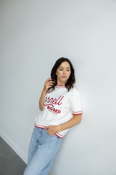 Cornell Clayton Classic Luxe Sweater Tee