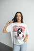 Ohio State Maddux Multimedia Semi-Cropped Oversized Band Tee
