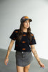 Oklahoma State Ritter Multi Color Heavyweight Crop Tee