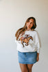 Kentucky Derby Vintage Chenille OS Fleece Crew