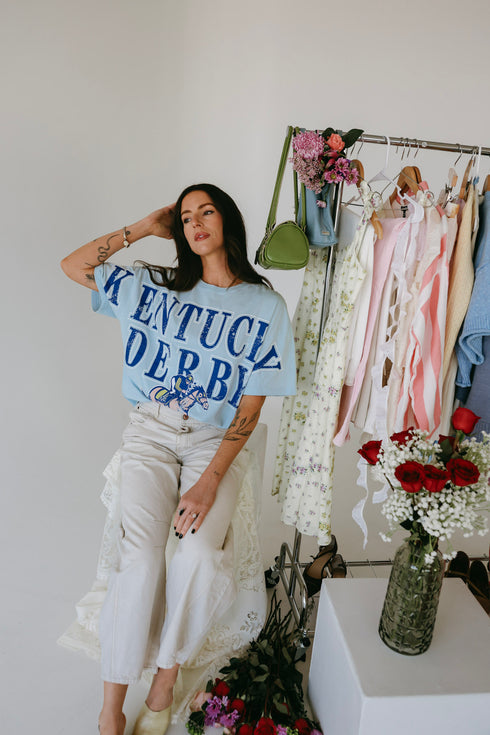 Kentucky Derby Southern Split OS Band Tee