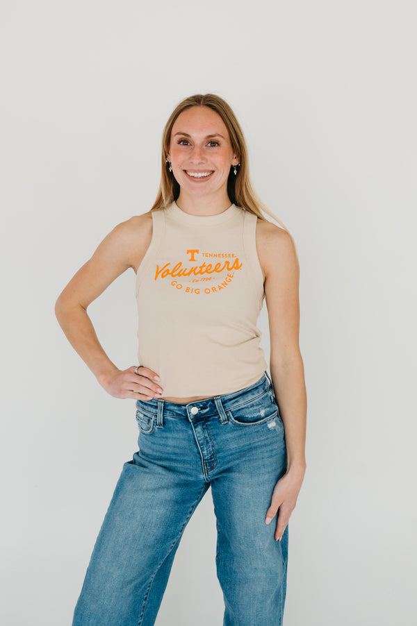 Tennessee Kelly Curve Full Length Ribbed Basic Tank