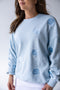 North Carolina Ritter Repeat Lantern Sleeve Crew