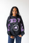 TCU Philly Split Lantern Sleeve Crew