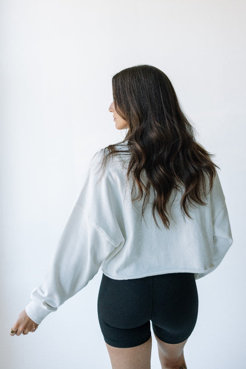 Iowa Phipps Split Sleeve Cropped Longsleeve
