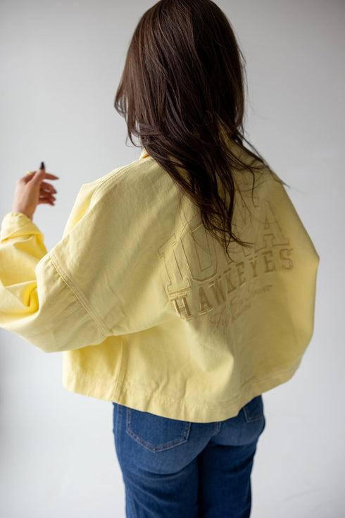Iowa Sanders Embroidery Canvas Twill Jacket