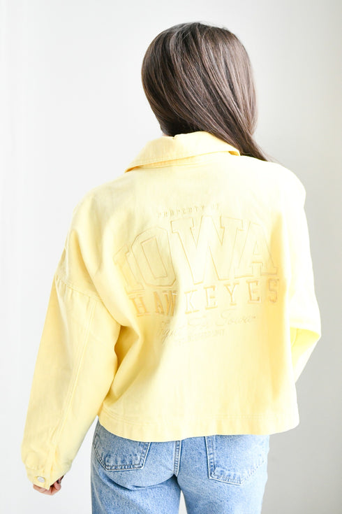 Iowa Sanders Embroidery Canvas Twill Jacket