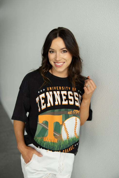 Tennessee Malone Multimedia Baseball OS Band Tee
