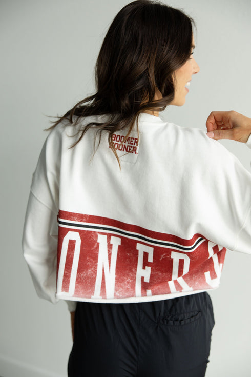 Oklahoma Conway Crop Cropped Longsleeve