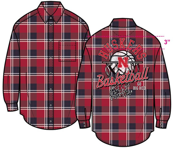 Nebraska Jefferson Jersey OS Plaid