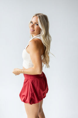 Arkansas Logo Patch Polo Crop Tank