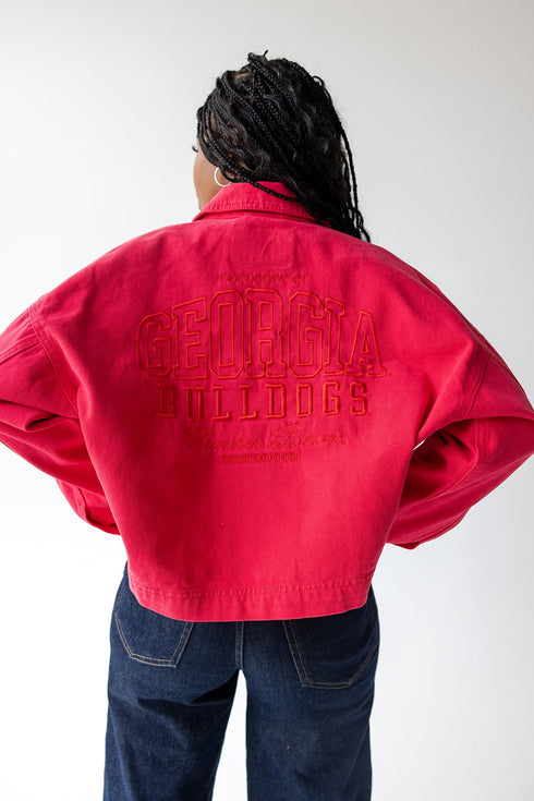 Georgia Sanders Embroidery Canvas Twill Jacket