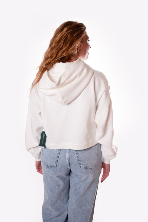 Kentucky Layer Patch Luxe Crop Hoodie