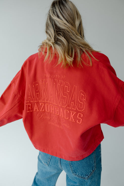 Arkansas Sanders Embroidery Canvas Twill Jacket