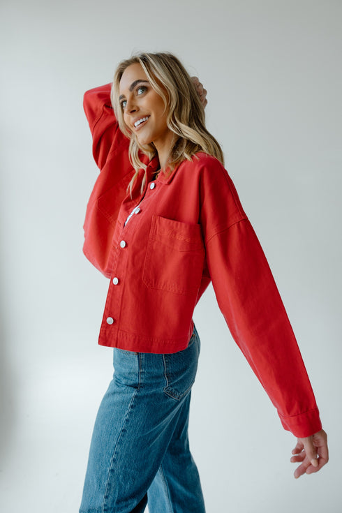 Arkansas Sanders Embroidery Canvas Twill Jacket