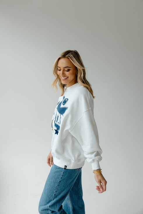 Penn State Aura Multimedia OS Fleece Crew