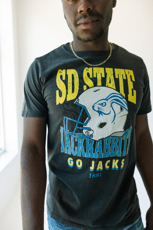 SD State Murray Hippie Helmet Comfort T-Shirt