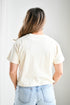 Michigan Manhattan Stitch Heavyweight Crop Tee