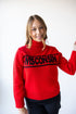 Wisconsin Railway Rolled Turtleneck Sweater