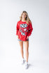 Wisconsin Mascot Chenille Comfort Crewneck