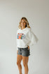 Nebraska Layer Patch Luxe Crop Hoodie