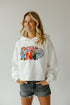 Nebraska Layer Patch Luxe Crop Hoodie