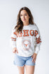 Texas Philly Split Lantern Sleeve Crew